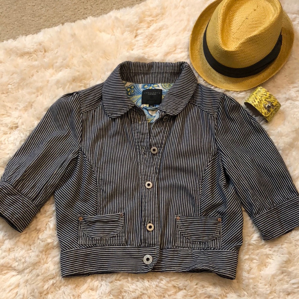 Sanctuary Clothing Los Angeles Denim Jean Jacket M